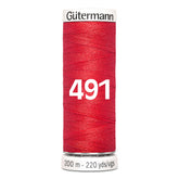 Gutermann garen | 200m | 491 rood naaigaren GM - 200 - 491 - ROOD 4008015031480